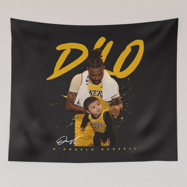 Item preview, D'angelo Russell Signing a Baby designed and sold by EllisFrost.