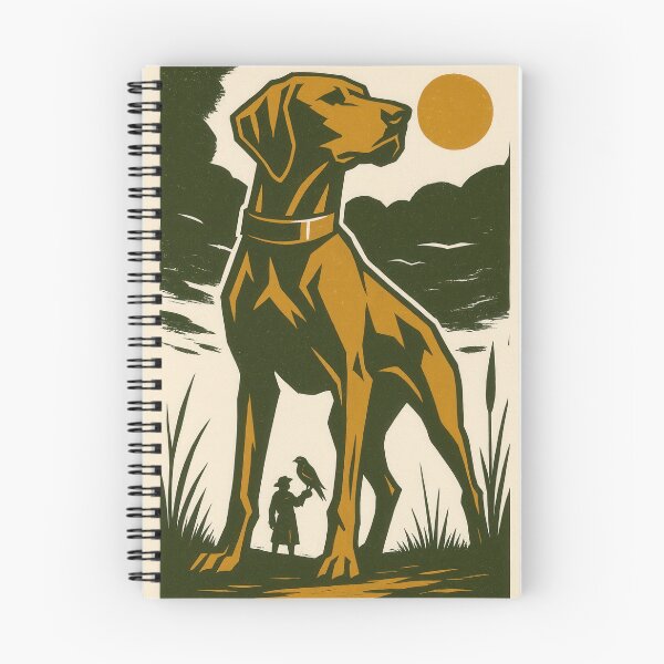 Item preview, Vizsla Golden Sun Poster designed and sold by Flying Doggo.