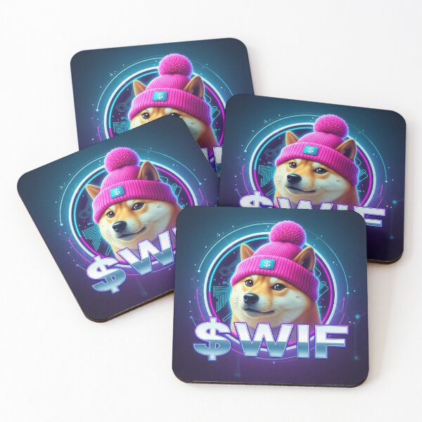 Item preview, Dogwifhat WIF Crypto Meme Coin Design designed and sold by CryptoThreads4 You.