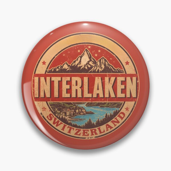 Item preview, Interlaken - Switzerland  designed and sold by GoodOldVintage.