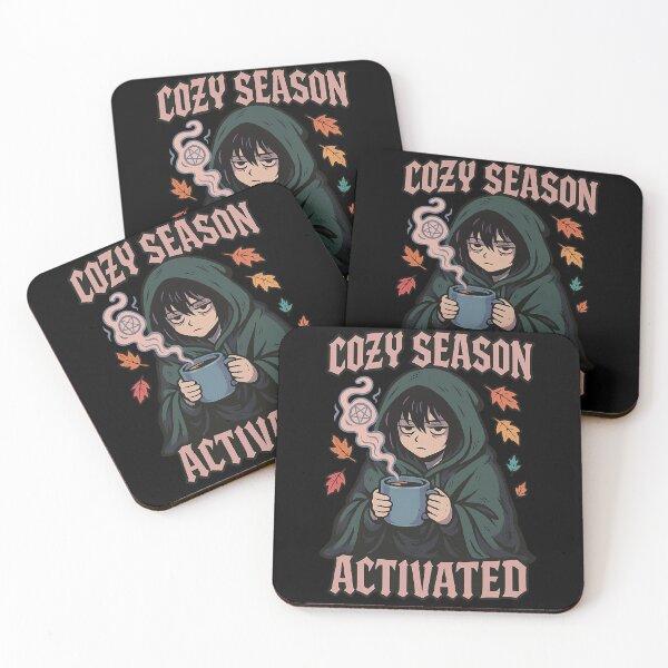 Item preview, Cozy Season Activated - Gift for Fall Lovers Moody Anime Art designed and sold by Jarminis.