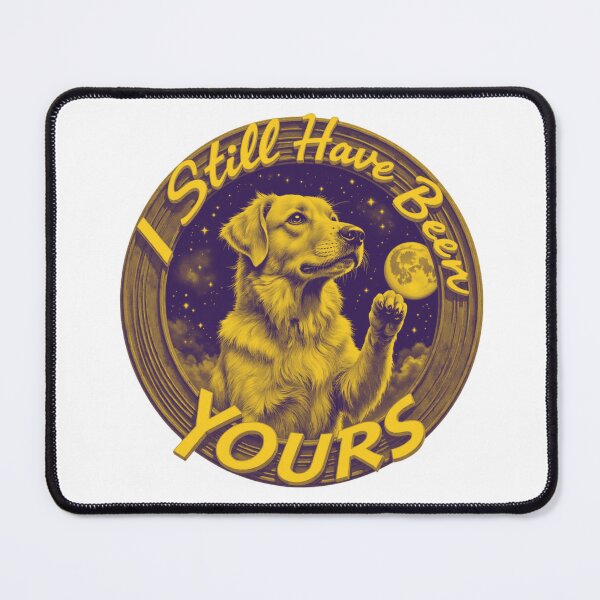 Item preview, Golden Retriever Under Moonlight With Loving Quote designed and sold by e-camelleone.