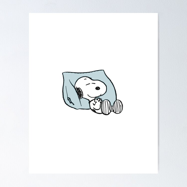 Comfy Snoopy Sticker