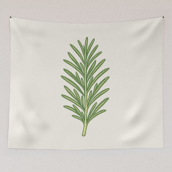 Item preview, Rosemary Sprig – Vintage Cottagecore Botanical Sticker designed and sold by HoopeStylee.