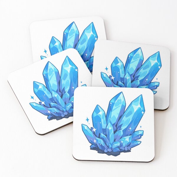 Item preview, Blue crystals designed and sold by MendaciousMina.
