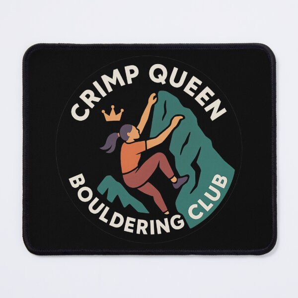 Item preview, Bouldering — Crimp Queen Bouldering Club designed and sold by Dragonfly-10.