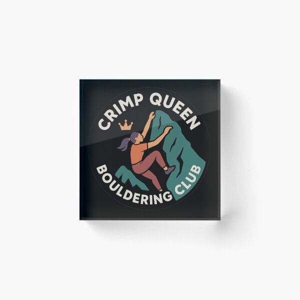 Item preview, Bouldering — Crimp Queen Bouldering Club designed and sold by Dragonfly-10.