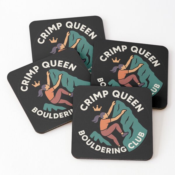 Item preview, Bouldering — Crimp Queen Bouldering Club designed and sold by Dragonfly-10.