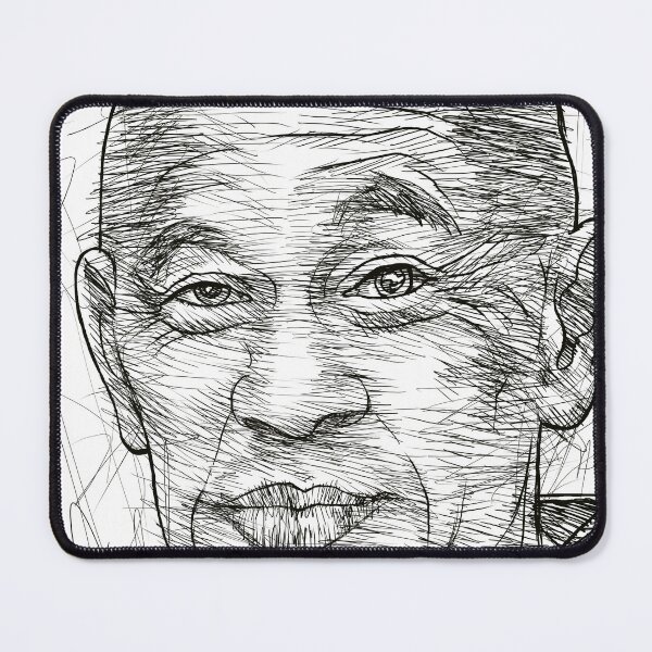 Item preview, SHUNRYU SUZUKI ink portrait designed and sold by lautir.