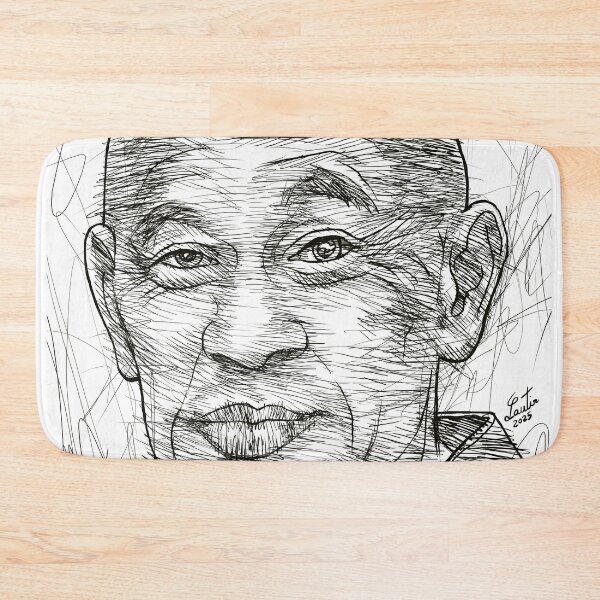 Item preview, SHUNRYU SUZUKI ink portrait designed and sold by lautir.