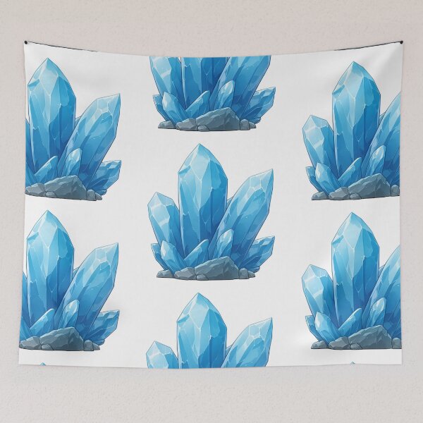 Item preview, Blue crystals designed and sold by MendaciousMina.