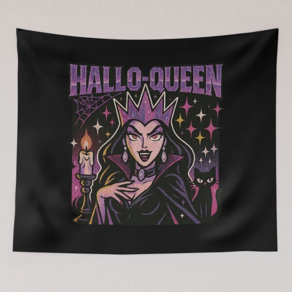 Item preview, Hallo-Queen - Gift for Halloween Queen Gothic Art designed and sold by Jarminis.