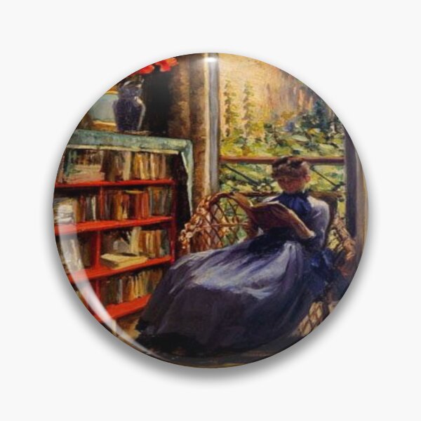 Item preview, Quiet Reading – The Reader - Inspired by Louise Catherine Breslau 1891//Public Domain designed and sold by Vernissage-dart.