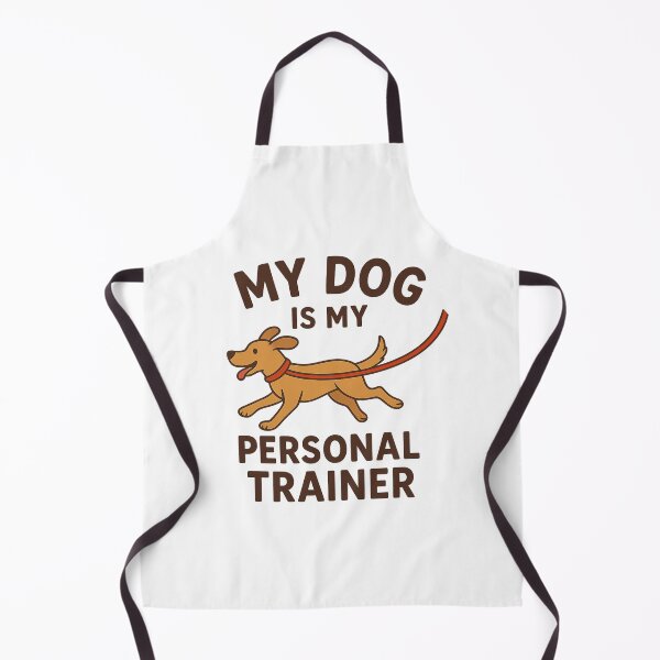 Item preview, My Dog is My Personal Trainer – Funny Fitness Dog Lover Gift designed and sold by Dragonfly-10.
