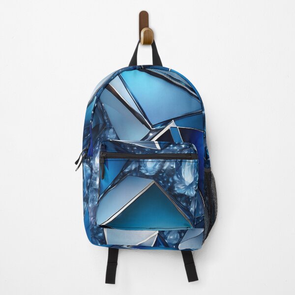 Item preview, Shimmering blue gemstones arranged in sparkling abstract composition. designed and sold by MissYouONLY.