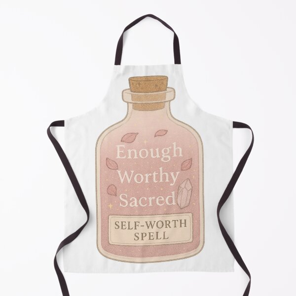Item preview, Self-Worth Spell Bottle | Modern Witch Affirmation Sticker & Spiritual Wall Art designed and sold by HerDreamCodes.