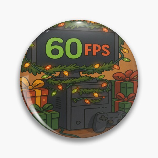 Item preview, All I Want for Christmas is High FPS – Funny Gamer Christmas Design designed and sold by GeekGliter.
