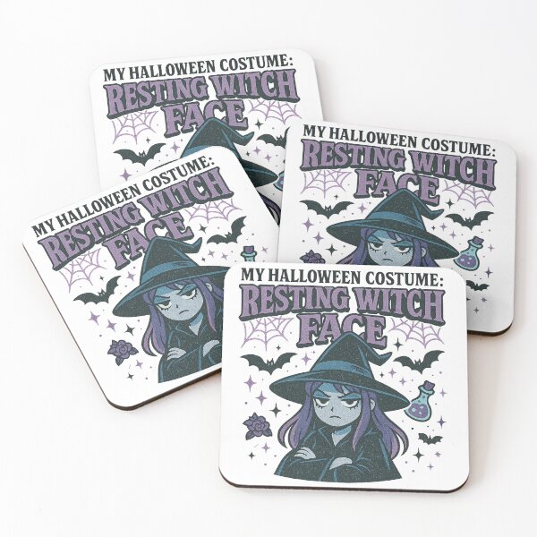 Item preview, My Halloween Costume Resting Witch Face - Gift for Sarcastic Friends Art designed and sold by Jarminis.
