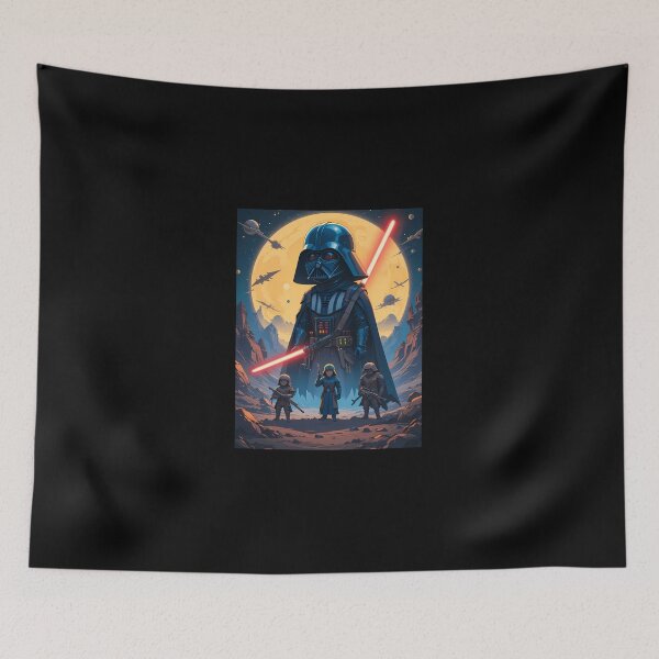 Item preview, Epic Darth Vader Star Wars Fun Illustration designed and sold by BobbieSmithf.