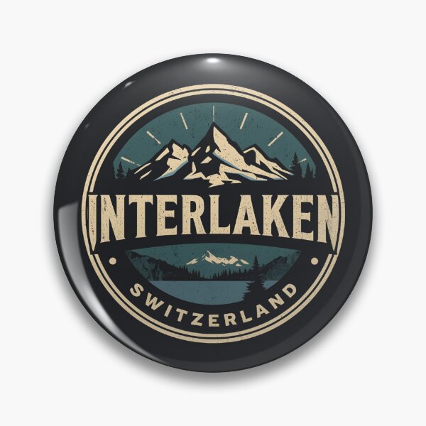 Item preview, Interlaken - Switzerland  designed and sold by GoodOldVintage.