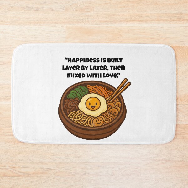 Item preview, Happiness in a Bibimbap Bowl designed and sold by Latitude 1°N.