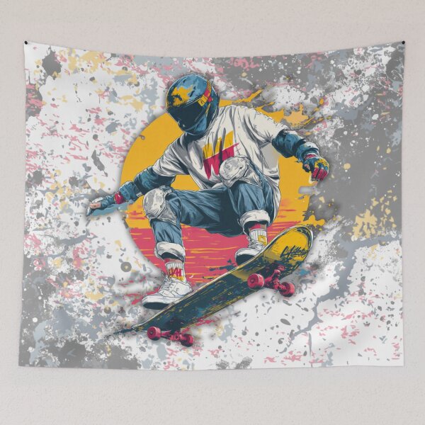 Item preview, Colour Splatter Skaters Three designed and sold by Jenson Major.