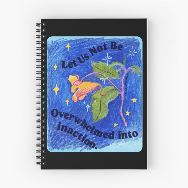 Item preview, Let Us Not Be Overwhelmed Into Inaction designed and sold by fabfeminist.