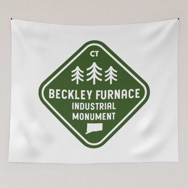 Item preview, Beckley Furnace Industrial Monument Connecticut Rhombus designed and sold by bivenart.