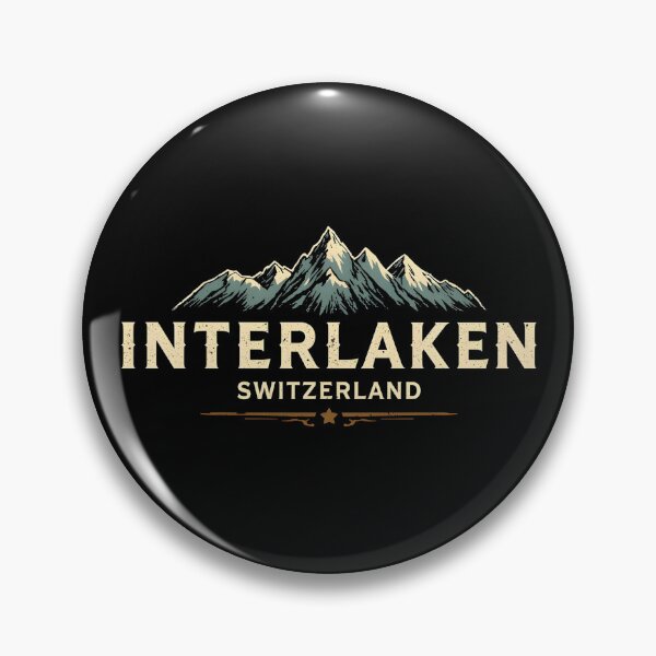 Item preview, Interlaken - Switzerland  designed and sold by GoodOldVintage.