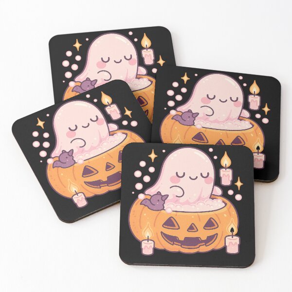 Item preview, Pumpkin Spa Day - Gift for Self Care Lovers Halloween Bath Art designed and sold by Jarminis.