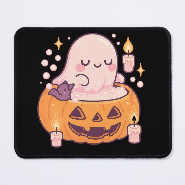 Item preview, Pumpkin Spa Day - Gift for Self Care Lovers Halloween Bath Art designed and sold by Jarminis.