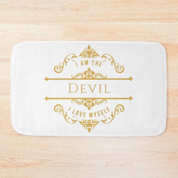 Item preview, I Am the Devil – Self Love Quote designed and sold by thisismgv.