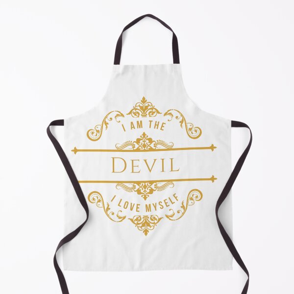 Item preview, I Am the Devil – Self Love Quote designed and sold by thisismgv.