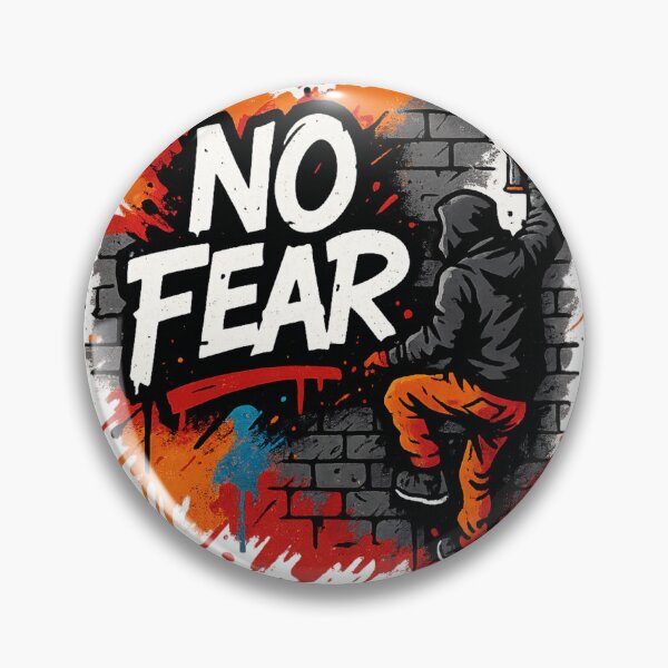 Item preview, NO FEAR – Climb Beyond Limits Graffiti Tee designed and sold by PastimeMastery.