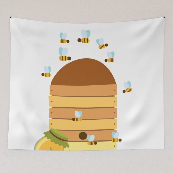 Item preview, Save the Bees Eco Beekeeper Honey Design designed and sold by FlamoArt.