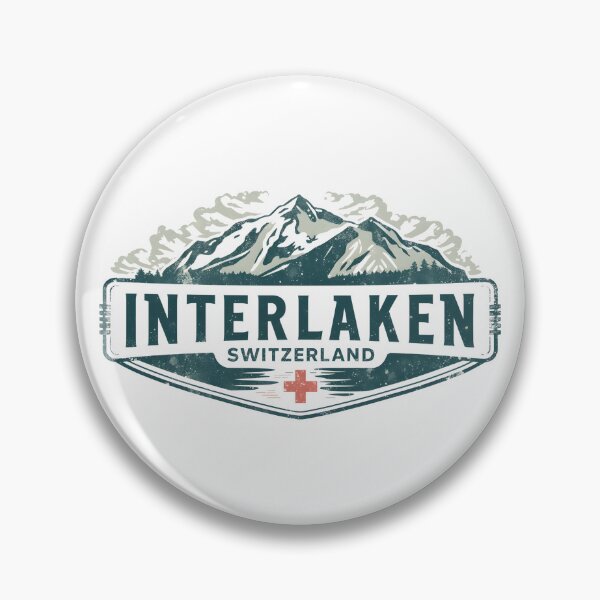 Item preview, Interlaken - Switzerland  designed and sold by GoodOldVintage.