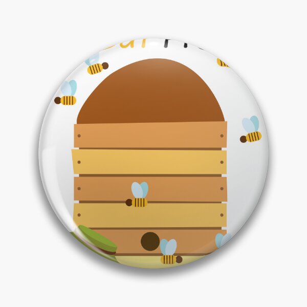 Item preview, Sweet as Honey Beehive Cute Bee designed and sold by FlamoArt.