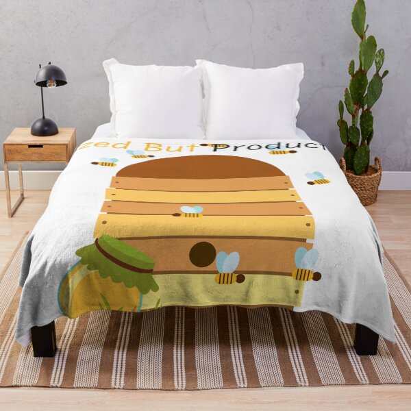 Item preview, Sweet as Honey Beehive Cute Bee designed and sold by FlamoArt.