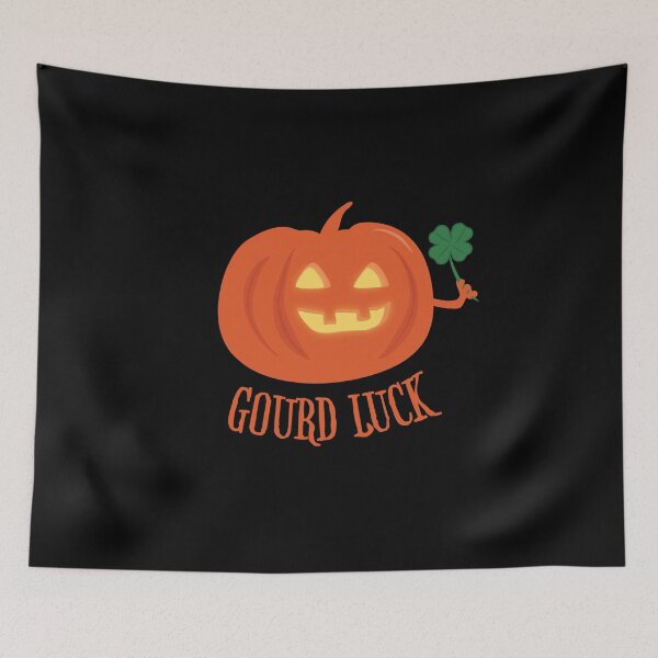Item preview, Gourd Luck, Happy Halloween designed and sold by Markadesign.