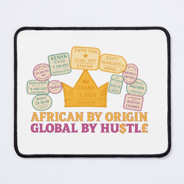 Item preview, african by origin, global by hustle designed and sold by SparksSupreme.