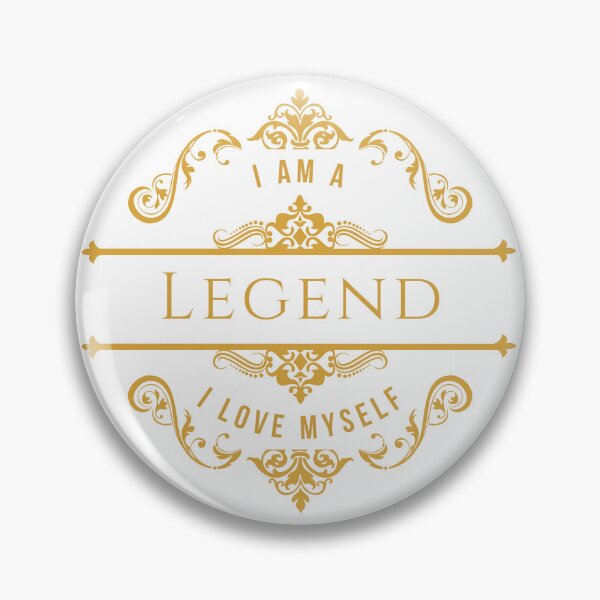 Item preview, I Am A Legend – Self Love Quote designed and sold by thisismgv.
