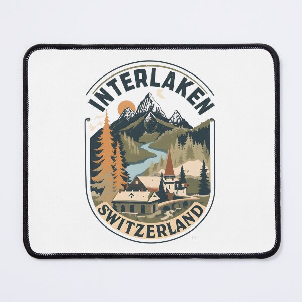 Item preview, Interlaken - Switzerland  designed and sold by GoodOldVintage.