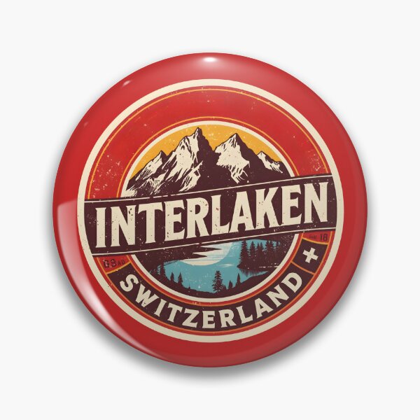 Item preview, Interlaken - Switzerland  designed and sold by GoodOldVintage.