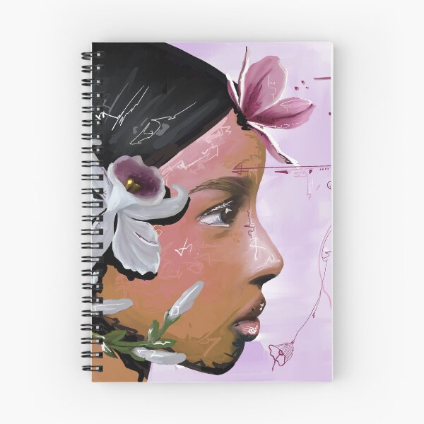 Item preview, Sub Rosa - illustration of woman and flowers designed and sold by Oarahconception.