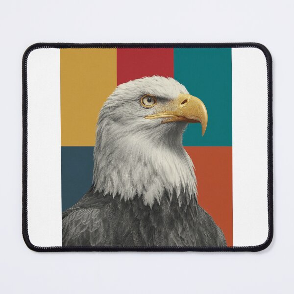 Item preview, Majestic Eagle Head – Modern Pop Art Illustration designed and sold by Meiersbeste.