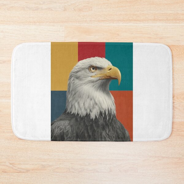 Item preview, Majestic Eagle Head – Modern Pop Art Illustration designed and sold by Meiersbeste.