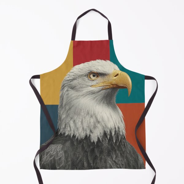 Item preview, Majestic Eagle Head – Modern Pop Art Illustration designed and sold by Meiersbeste.