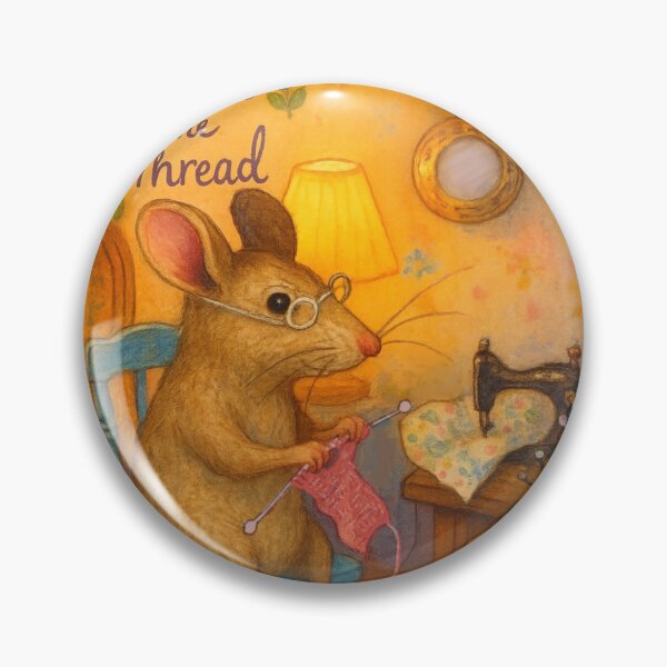 Item preview, Follow The Thread  - Sewing Room  - Vintage Whimsical Mice  designed and sold by TheWishingShed.
