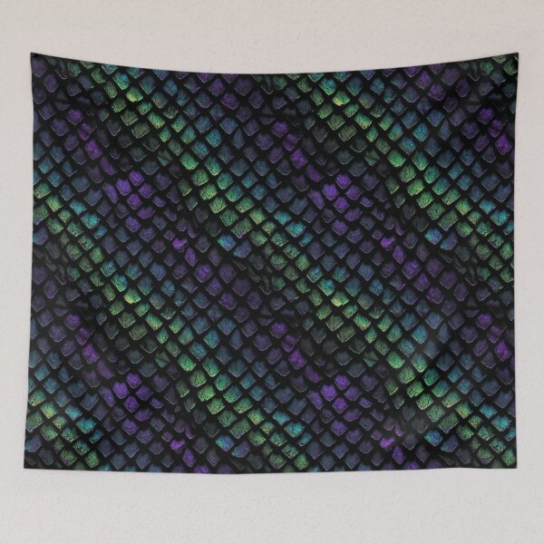 Item preview, Colorful Charming Snake Scales For Nature Print Fan designed and sold by RoyalStarsPatts.