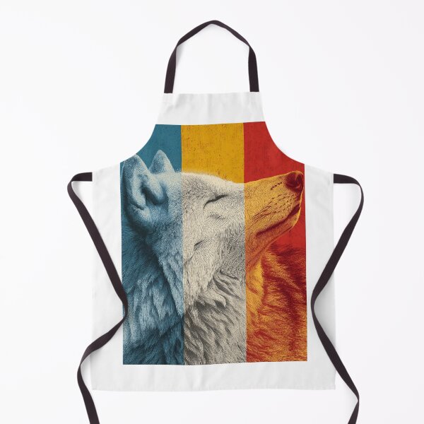 Item preview, Majestic Wolf – Modern Pop Art Illustration designed and sold by Meiersbeste.